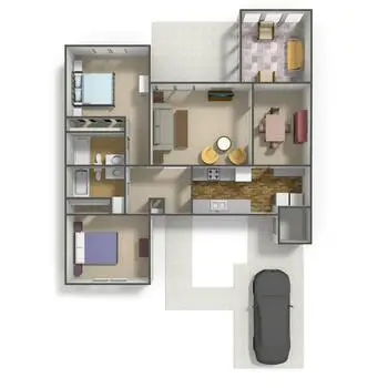 Floorplan of Martha Franks Retirement Community, Assisted Living, Nursing Home, Independent Living, CCRC, Laurens, SC 3