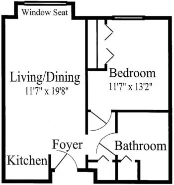 Floorplan of Fountain View Village, Assisted Living, Nursing Home, Independent Living, CCRC, Fountain Hills, AZ 3