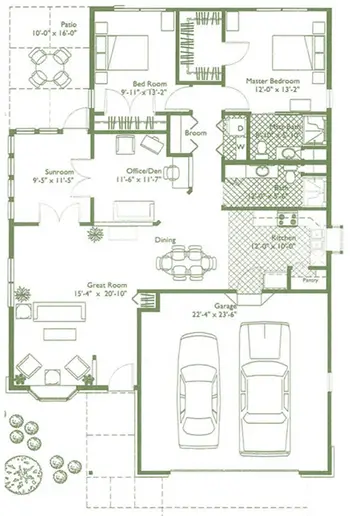 Floorplan of River Hills Village, Assisted Living, Nursing Home, Independent Living, CCRC, Keokuk, IA 5
