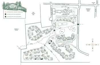 Campus Map of Jenners Pond, Assisted Living, Nursing Home, Independent Living, CCRC, West Grove, PA 1