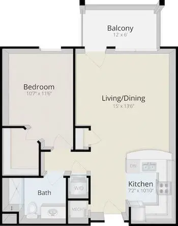 Floorplan of Simpson House, Assisted Living, Nursing Home, Independent Living, CCRC, Philadelphia, PA 10