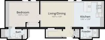 Floorplan of Simpson House, Assisted Living, Nursing Home, Independent Living, CCRC, Philadelphia, PA 13