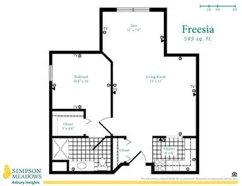 Floorplan of Simpson Meadows, Assisted Living, Nursing Home, Independent Living, CCRC, Downingtown, PA 19