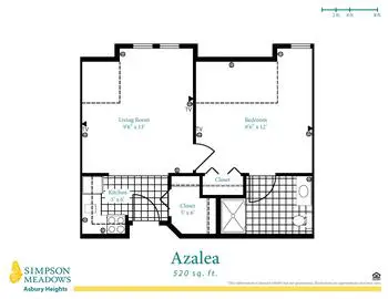 Floorplan of Simpson Meadows, Assisted Living, Nursing Home, Independent Living, CCRC, Downingtown, PA 5