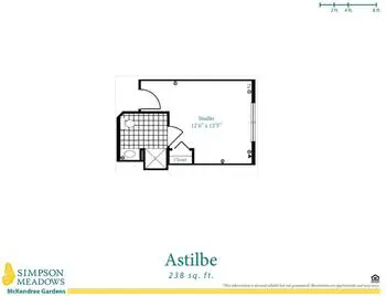 Floorplan of Simpson Meadows, Assisted Living, Nursing Home, Independent Living, CCRC, Downingtown, PA 1