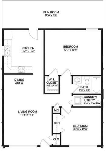 Floorplan of The Village at Kelly Drive, Assisted Living, Nursing Home, Independent Living, CCRC, York, PA 1