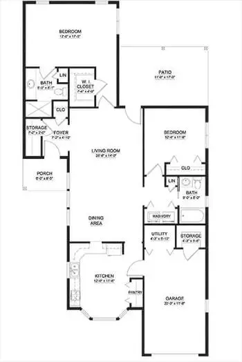 Floorplan of The Village at Utz Terrace, Assisted Living, Nursing Home, Independent Living, CCRC, Hanover, PA 2