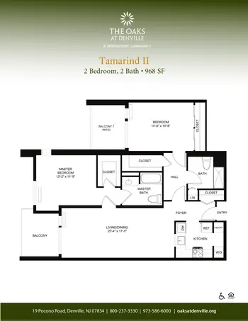 Floorplan of Oaks at Denville, Assisted Living, Nursing Home, Independent Living, CCRC, Denville, NJ 10