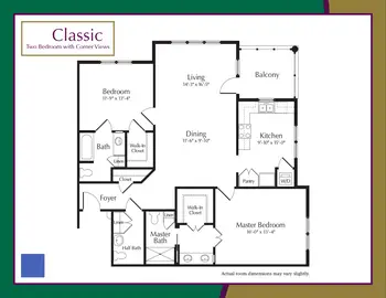 Floorplan of The Buckingham, Assisted Living, Nursing Home, Independent Living, CCRC, Houston, TX 7