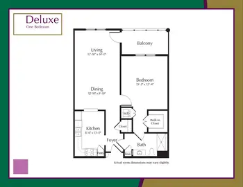 Floorplan of The Buckingham, Assisted Living, Nursing Home, Independent Living, CCRC, Houston, TX 11