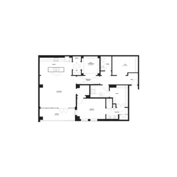 Floorplan of The Buckingham, Assisted Living, Nursing Home, Independent Living, CCRC, Houston, TX 12