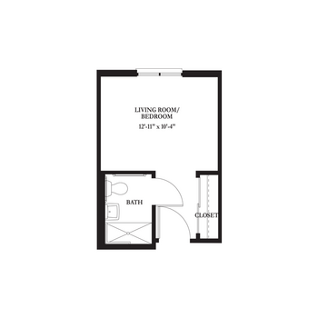 Floorplan of Dallas Edgemere, Assisted Living, Nursing Home, Independent Living, CCRC, Dallas, TX 12