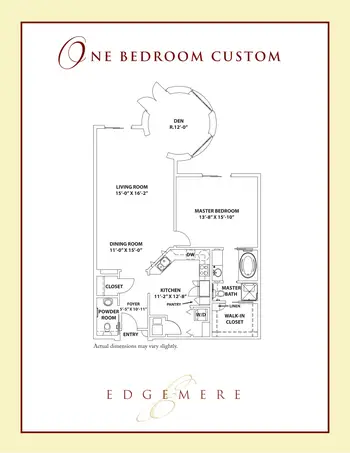 Floorplan of Dallas Edgemere, Assisted Living, Nursing Home, Independent Living, CCRC, Dallas, TX 17