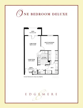 Floorplan of Dallas Edgemere, Assisted Living, Nursing Home, Independent Living, CCRC, Dallas, TX 18