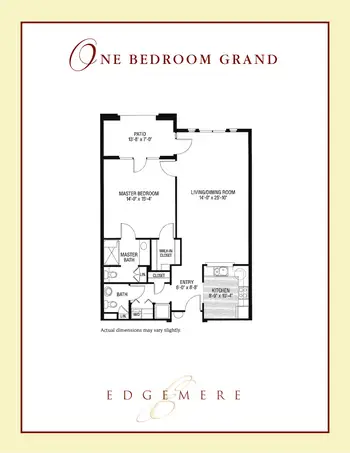 Floorplan of Dallas Edgemere, Assisted Living, Nursing Home, Independent Living, CCRC, Dallas, TX 20