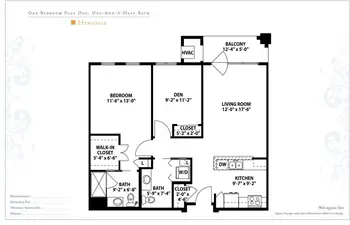 Floorplan of The Barrington of Carmel, Assisted Living, Nursing Home, Independent Living, CCRC, Carmel, IN 9