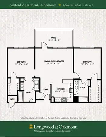 Floorplan of Longwood at Oakmont, Assisted Living, Nursing Home, Independent Living, CCRC, Verona, PA 1