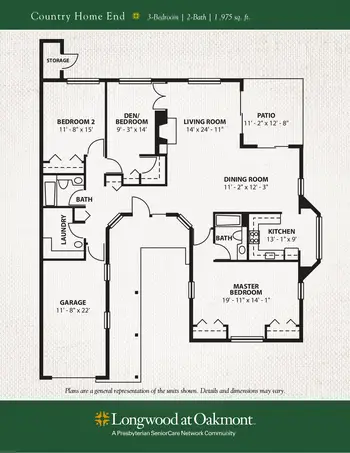 Floorplan of Longwood at Oakmont, Assisted Living, Nursing Home, Independent Living, CCRC, Verona, PA 4