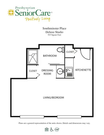Floorplan of Washington Campus, Assisted Living, Nursing Home, Independent Living, CCRC, Washington, PA 3