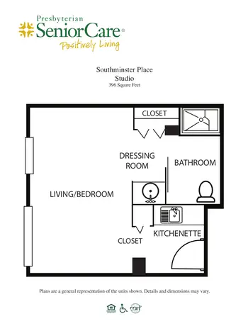 Floorplan of Washington Campus, Assisted Living, Nursing Home, Independent Living, CCRC, Washington, PA 5