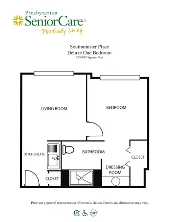Floorplan of Washington Campus, Assisted Living, Nursing Home, Independent Living, CCRC, Washington, PA 4