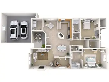 Floorplan of Grandview Terrace, Assisted Living, Nursing Home, Independent Living, CCRC, Sun City West, AZ 13