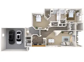 Floorplan of The Colonnade, Assisted Living, Nursing Home, Independent Living, CCRC, Surprise, AZ 7