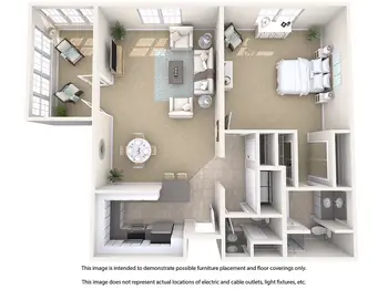 Floorplan of The Colonnade, Assisted Living, Nursing Home, Independent Living, CCRC, Surprise, AZ 8