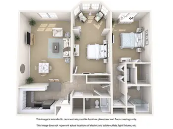 Floorplan of The Colonnade, Assisted Living, Nursing Home, Independent Living, CCRC, Surprise, AZ 10