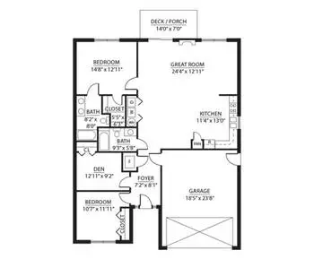 Floorplan of Sunnyside, Assisted Living, Nursing Home, Independent Living, CCRC, Rockingham, VA 8