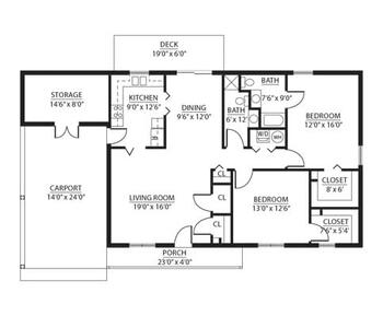 Floorplan of Sunnyside, Assisted Living, Nursing Home, Independent Living, CCRC, Rockingham, VA 11