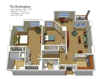 Floorplan of Stratford Court of Boca Pointe, Assisted Living, Nursing Home, Independent Living, CCRC, Boca Raton, FL 2