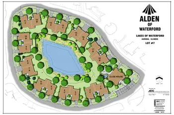 Campus Map of The Lakes at Waterford, Assisted Living, Nursing Home, Independent Living, CCRC, Aurora, IL 1