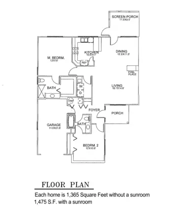 Floorplan of The Lakes at Waterford, Assisted Living, Nursing Home, Independent Living, CCRC, Aurora, IL 4