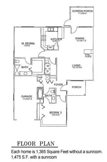 Floorplan of The Lakes at Waterford, Assisted Living, Nursing Home, Independent Living, CCRC, Aurora, IL 5