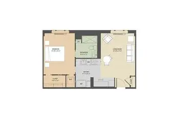 Floorplan of Eastmont Towers Community, Assisted Living, Nursing Home, Independent Living, CCRC, Lincoln, NE 3