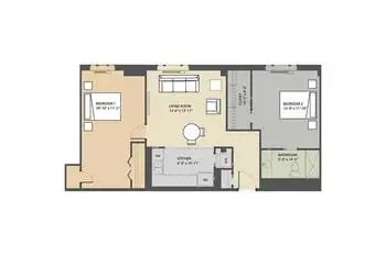 Floorplan of Eastmont Towers Community, Assisted Living, Nursing Home, Independent Living, CCRC, Lincoln, NE 7