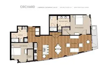 Floorplan of Skyline, Assisted Living, Nursing Home, Independent Living, CCRC, Seattle, WA 3