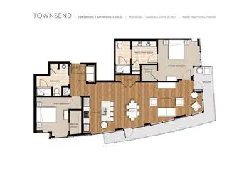 Floorplan of Skyline, Assisted Living, Nursing Home, Independent Living, CCRC, Seattle, WA 6