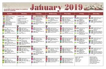 Activity Calendar of Ashford Place Health Campus, Assisted Living, Nursing Home, Independent Living, CCRC, Shelbyville, IN 6