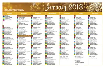 Activity Calendar of Forest Glen Health Campus, Assisted Living, Nursing Home, Independent Living, CCRC, Springfield, OH 3