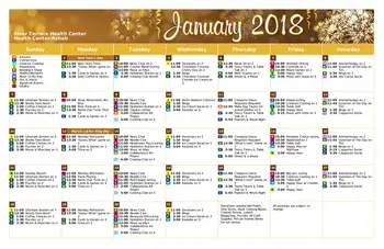 Activity Calendar of River Terrace Health Campus, Assisted Living, Nursing Home, Independent Living, CCRC, Madison, IN 2