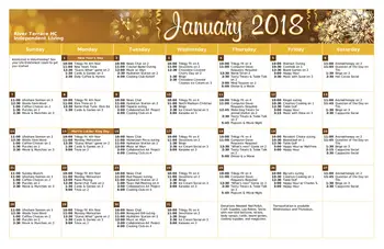 Activity Calendar of River Terrace Health Campus, Assisted Living, Nursing Home, Independent Living, CCRC, Madison, IN 3