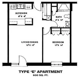 Floorplan of Ephrata Manor, Assisted Living, Nursing Home, Independent Living, CCRC, Ephrata, PA 5