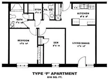 Floorplan of Ephrata Manor, Assisted Living, Nursing Home, Independent Living, CCRC, Ephrata, PA 6