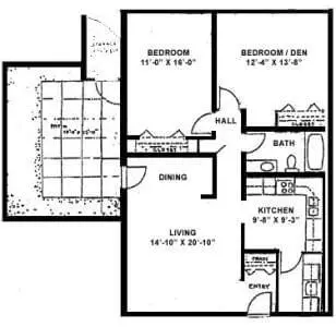 Floorplan of Sarah A. Todd Memorial Home, Assisted Living, Nursing Home, Independent Living, CCRC, Carlisle, PA 1