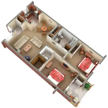 Floorplan of Abernethy Laurels, Assisted Living, Nursing Home, Independent Living, CCRC, Newton, NC 5