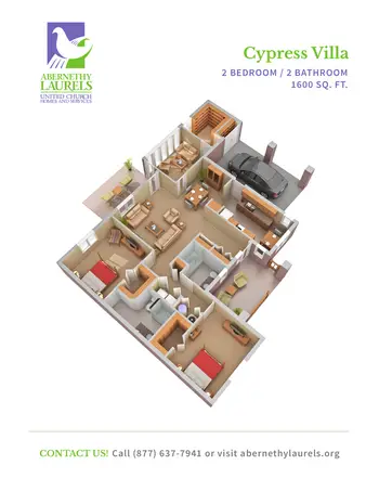 Floorplan of Abernethy Laurels, Assisted Living, Nursing Home, Independent Living, CCRC, Newton, NC 17