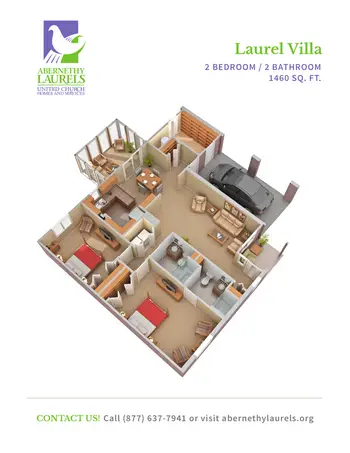 Floorplan of Abernethy Laurels, Assisted Living, Nursing Home, Independent Living, CCRC, Newton, NC 20
