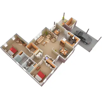 Floorplan of Lake Prince Woods, Assisted Living, Nursing Home, Independent Living, CCRC, Suffolk, VA 8